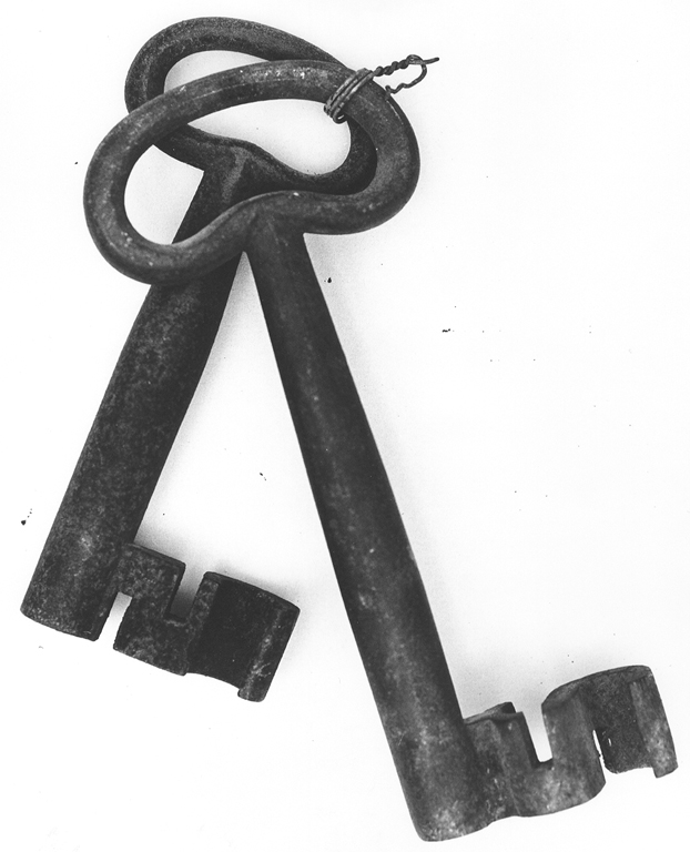 chiave, coppia - ambito laziale (sec. XVII)