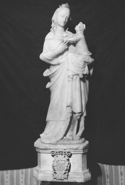 Madonna con Bambino (statua) - ambito Italia centrale (sec. XVIII)