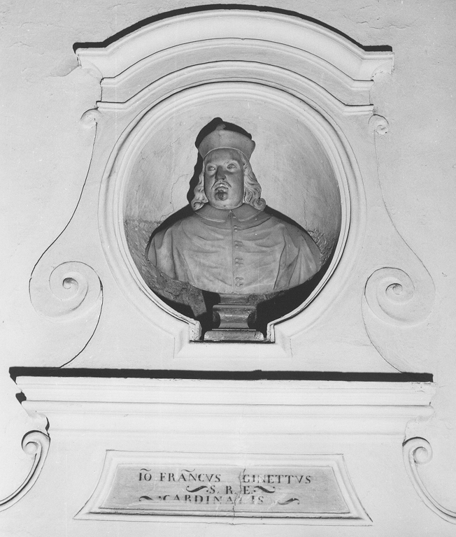 cardinale Giovanni Francesco Ginetti (busto) - ambito Italia centrale (sec. XVIII)
