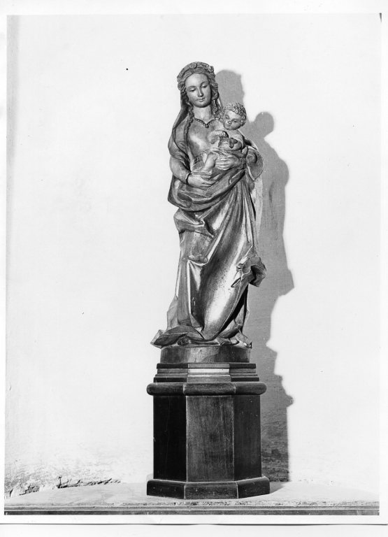 Madonna con Bambino (statua) - manifattura laziale (prima metà sec. XX)