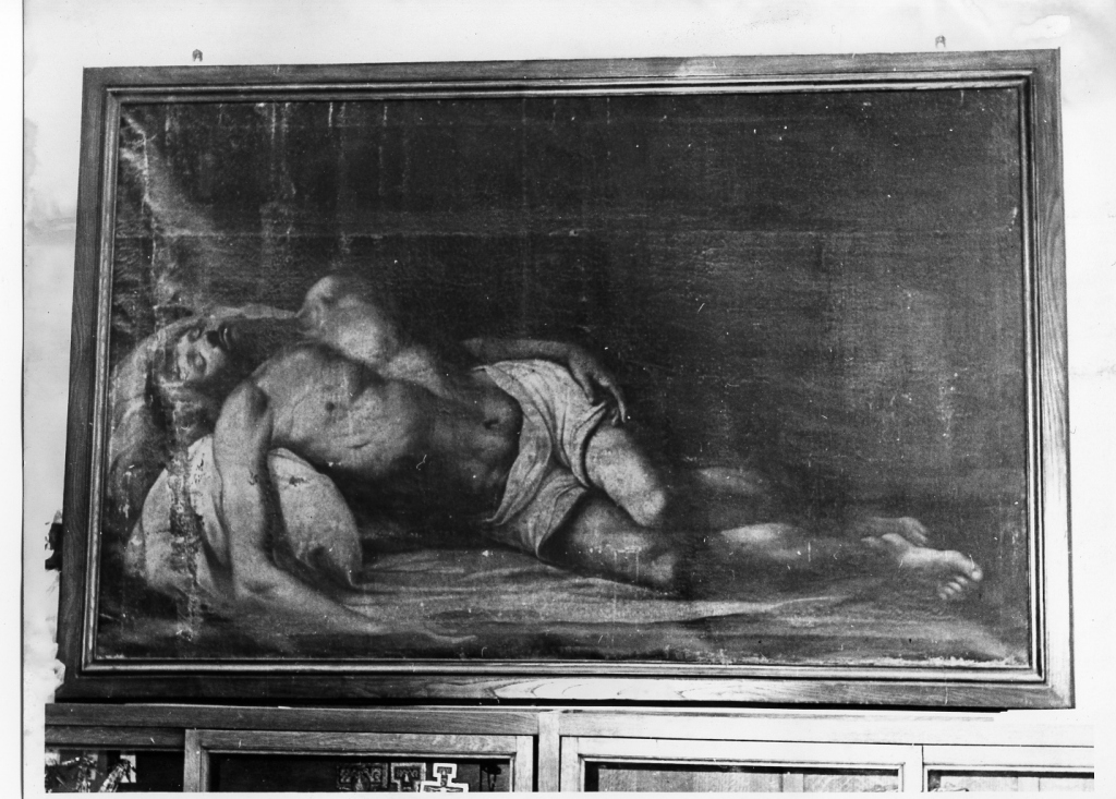 Cristo morto (dipinto) - ambito laziale (sec. XVII)