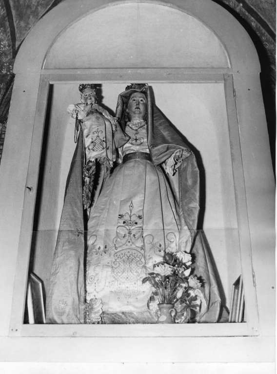 Madonna con Bambino (statua) - ambito laziale (sec. XVIII)
