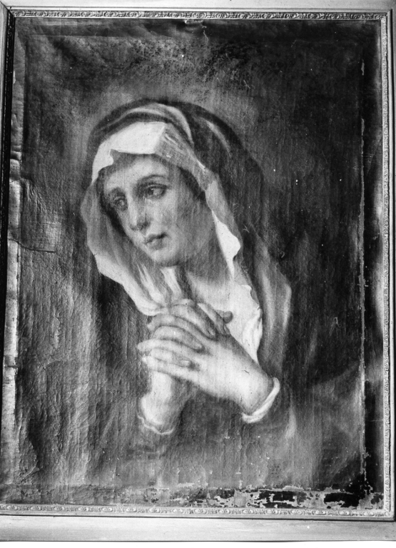 Madonna orante (dipinto) - ambito laziale (sec. XIX)
