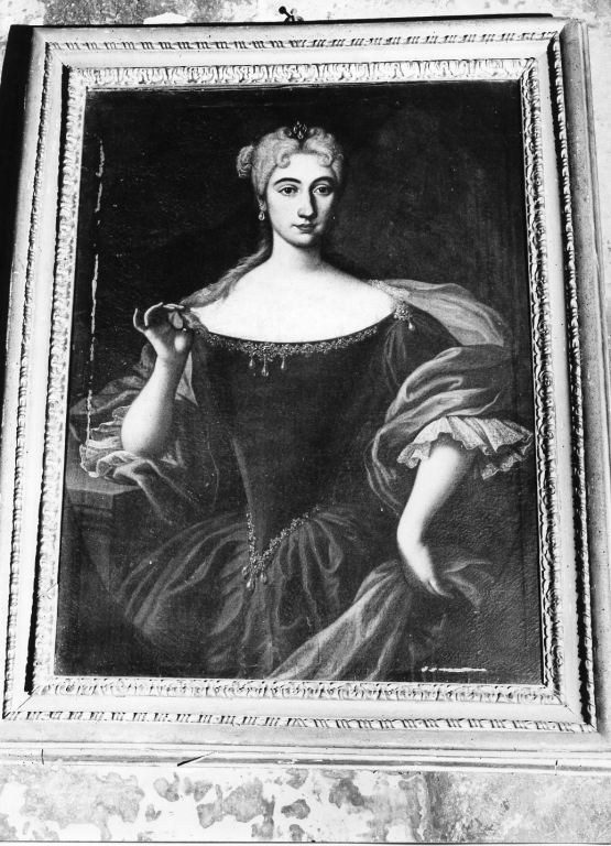 ritratto di donna (dipinto) - ambito laziale (sec. XVIII)