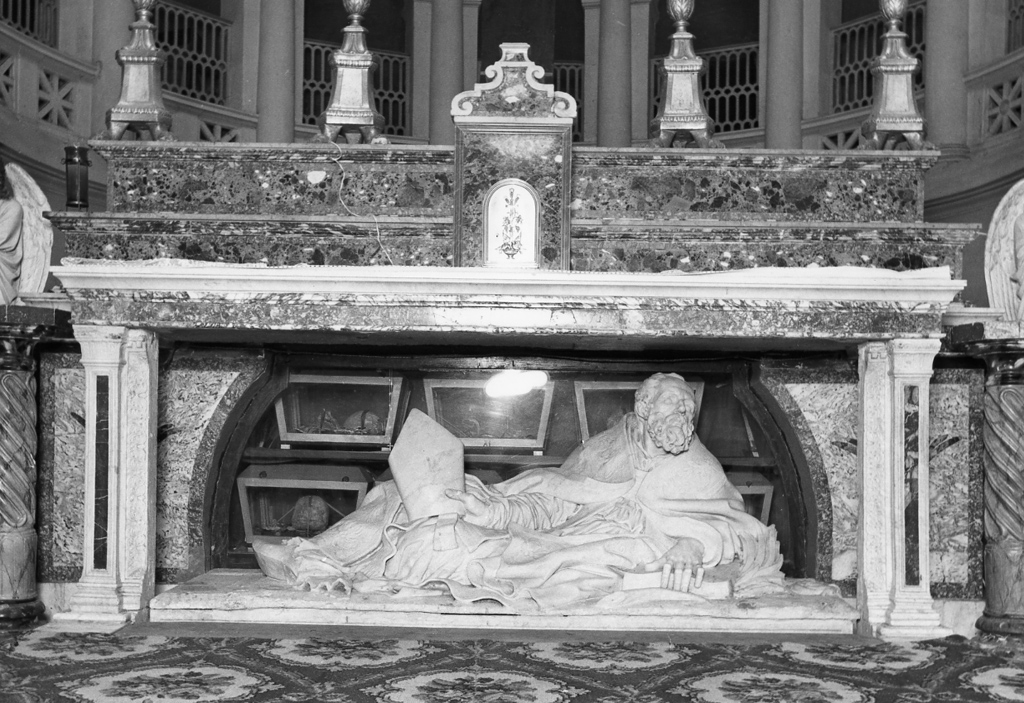 altare maggiore - ambito laziale (sec. XVII)