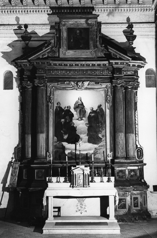 altare - a edicola di Jacovazzi Domenico (sec. XVII)