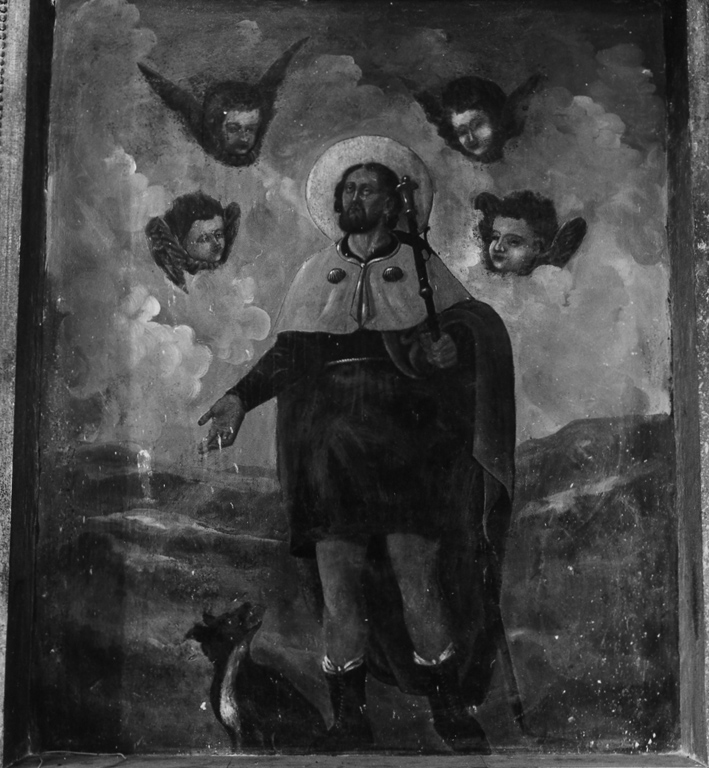 San Rocco (dipinto) - ambito laziale (sec. XIX)