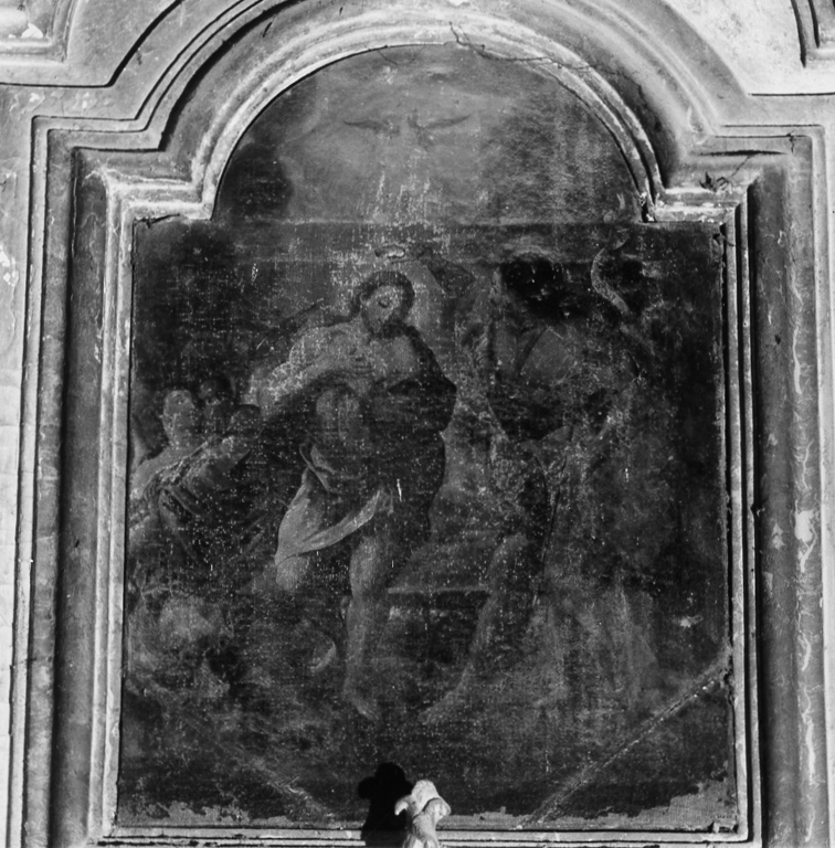 battesimo di Cristo (dipinto) - ambito romano (prima metà sec. XVIII)