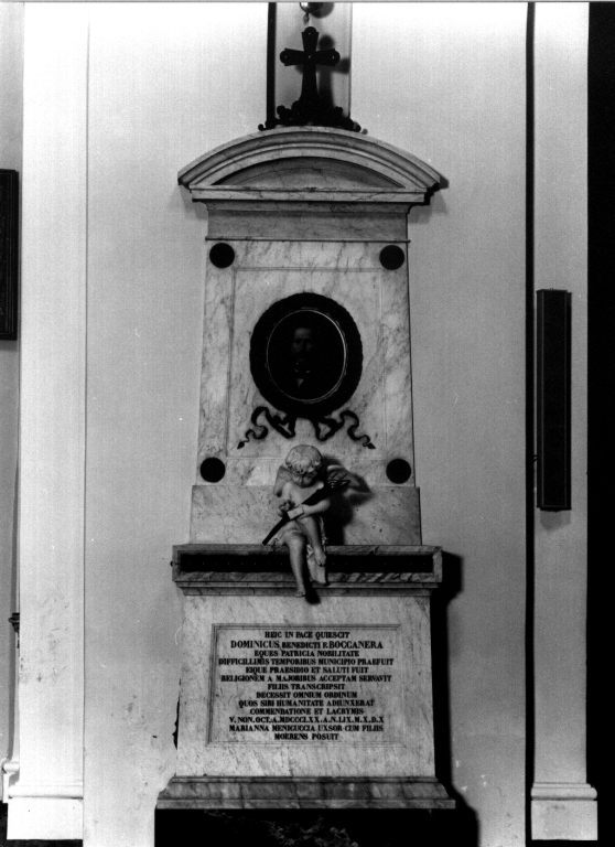 monumento funebre - a obelisco - ambito viterbese (sec. XIX)