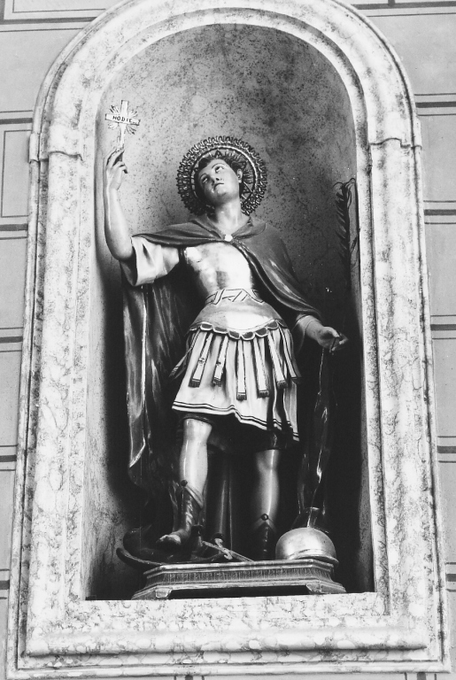 Santo martire (scultura) - ambito laziale (sec. XIX)