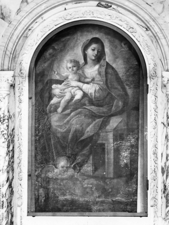 Madonna di Loreto (dipinto) di Sarnelli Antonio (metà sec. XVIII)