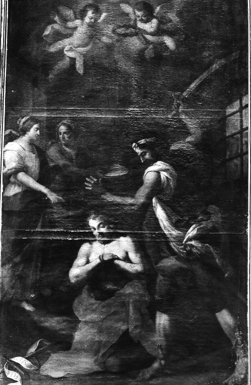 decapitazione di San Giovanni Battista (dipinto) - ambito viterbese (seconda metà sec. XVIII)