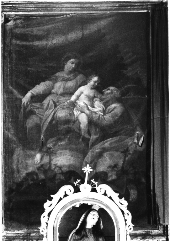 Sacra Famiglia (dipinto) - ambito romano (seconda metà sec. XVII)