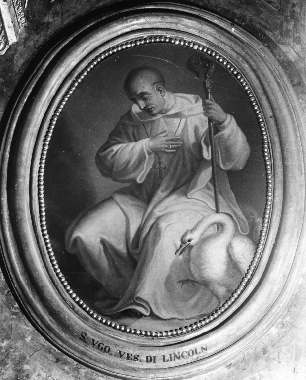 Sant' Ugo vescovo di Lincoln (dipinto) di Balbi Filippo (sec. XIX)