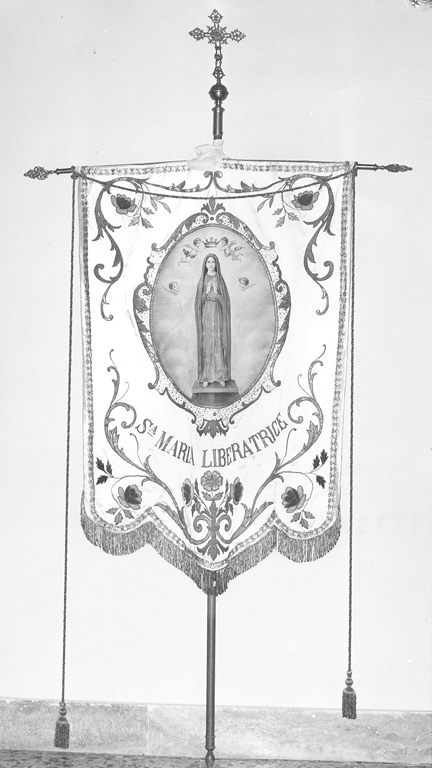 Santa Maria Liberatrice (stendardo processionale) - ambito laziale (sec. XX)