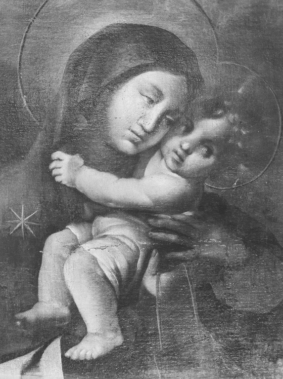San Simone Stock riceve dalla Madonna lo scapolare (dipinto) - ambito laziale (seconda metà sec. XVIII)