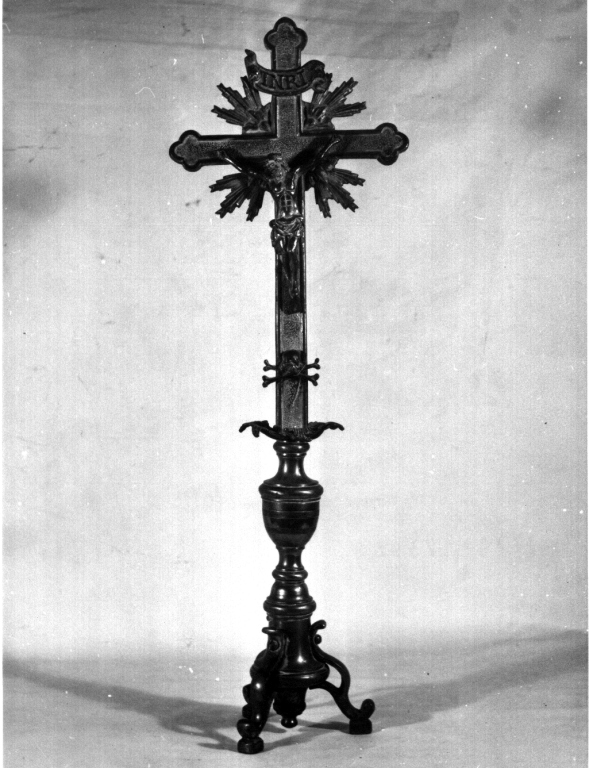 croce d'altare - ambito laziale (inizio sec. XVIII)