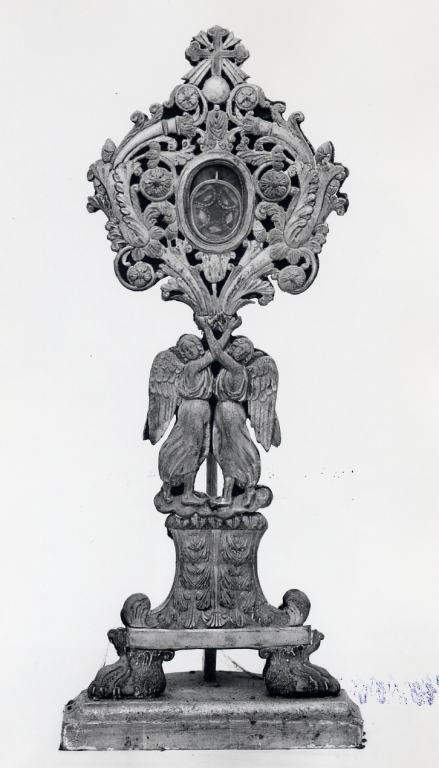 angeli (reliquiario-ostensorio) - bottega Italia centrale (fine/inizio secc. XVIII/ XIX)