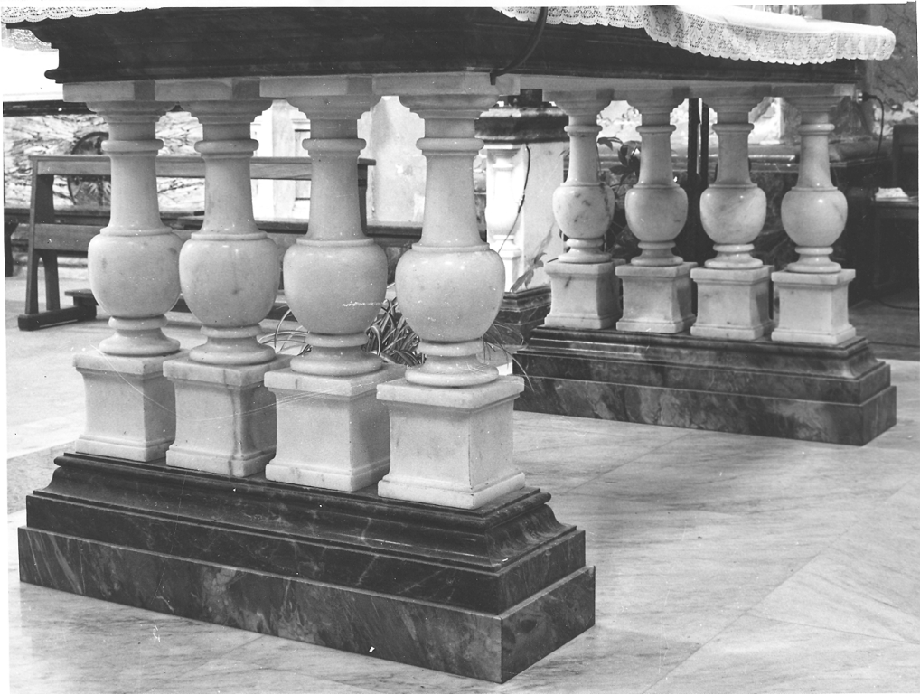 altare - bottega romana (secc. XVII/ XVIII)