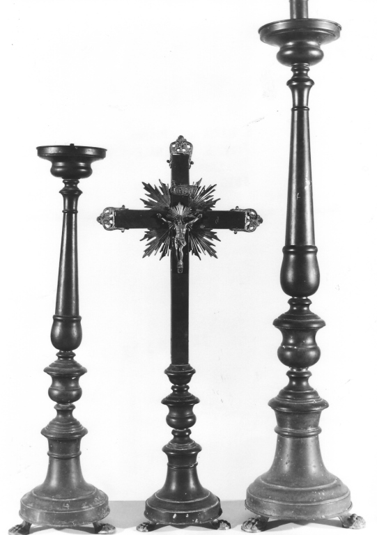 candeliere, serie - produzione laziale (sec. XIX)