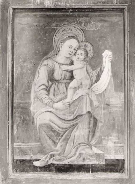 Madonna con Bambino (dipinto) - ambito laziale (sec. XVI)