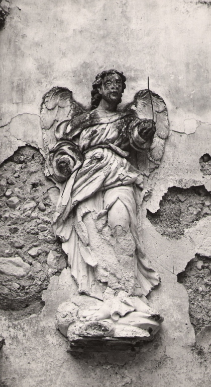 angelo (scultura) - ambito laziale (sec. XVIII)