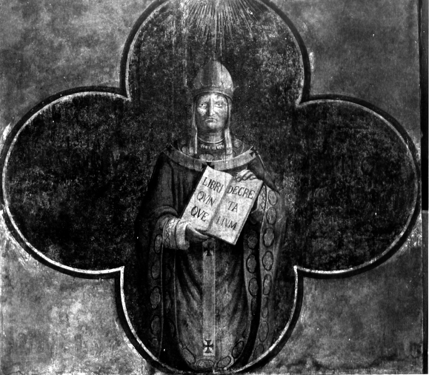 papa Gregorio IX (dipinto) di Gagliardi Giovanni (sec. XIX)