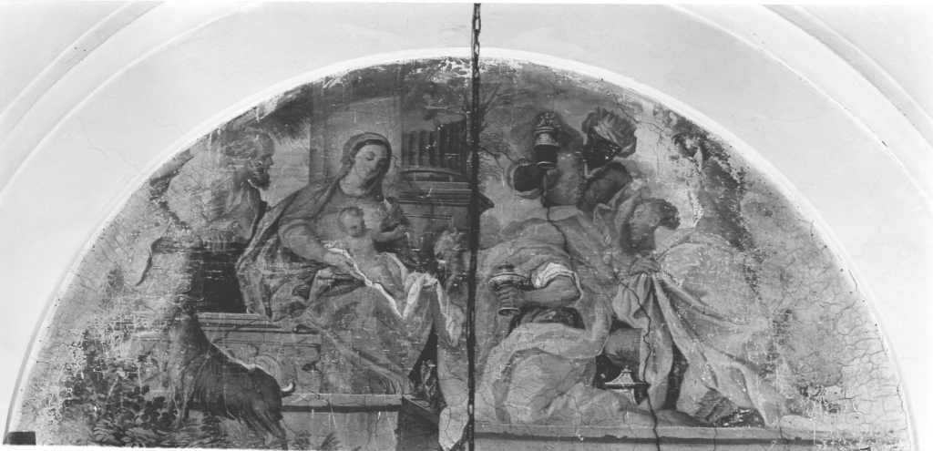 adorazione dei Re Magi (dipinto, ciclo) - ambito romano (seconda metà sec. XVII)