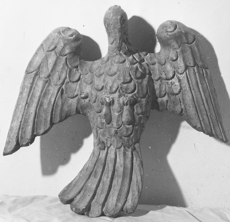 colomba dello Spirito Santo (scultura) - ambito laziale (sec. XVII)