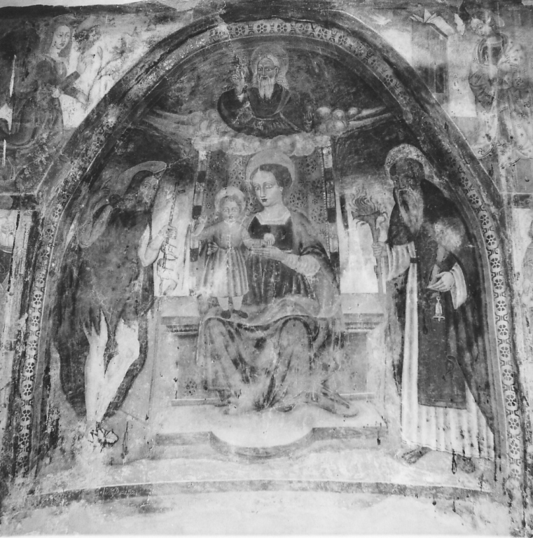 santi (dipinto) - ambito laziale (fine/inizio secc. XV/ XVI)