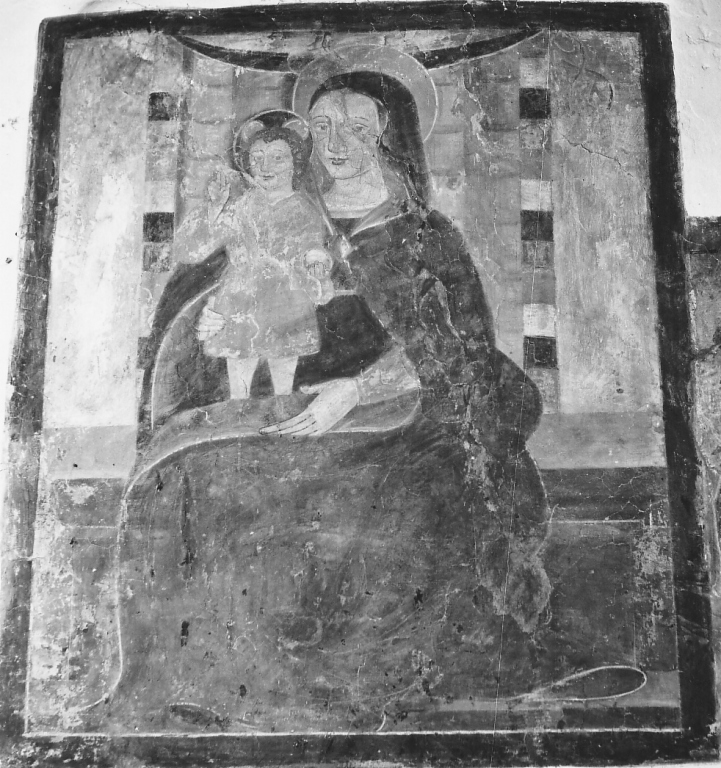 Madonna con Bambino (dipinto) - ambito laziale (prima metà sec. XVI)