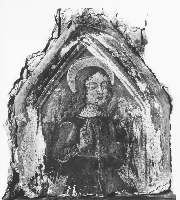 arcangelo Gabriele (dipinto) di Cappelli Dionisio (cerchia) (fine sec. XV)
