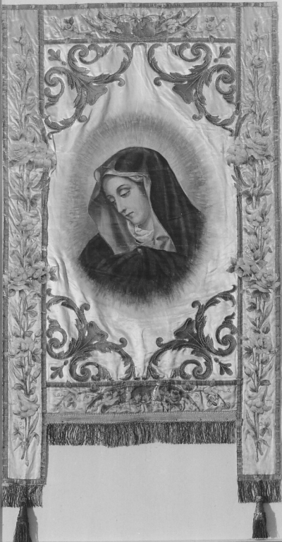 Madonna Addolorata (dipinto) - ambito laziale (fine sec. XIX)