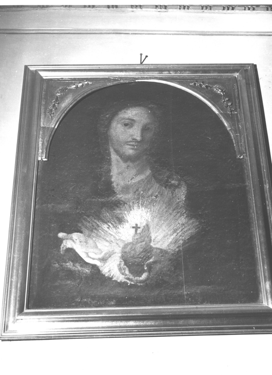 Sacro Cuore di Gesù (dipinto) - ambito laziale (sec. XIX)