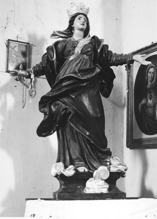 Madonna Assunta (statua processionale) - ambito laziale (sec. XVIII)