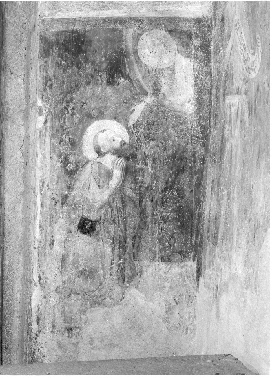 Santo (dipinto) di Giovannetti Matteo (attribuito) (metà sec. XIV)