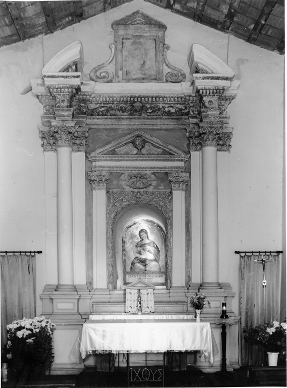 altare maggiore - ambito laziale (sec. XVII)