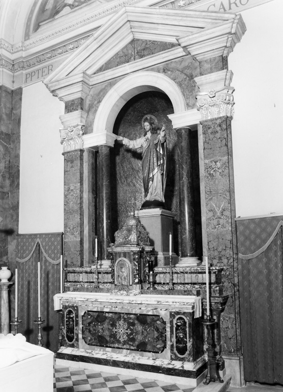 altare, complesso decorativo - bottega laziale (sec. XVI)