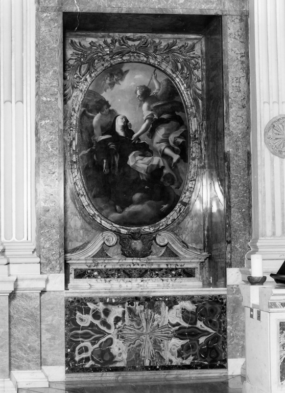 altare, complesso decorativo - bottega laziale (secc. XVII/ XVIII)