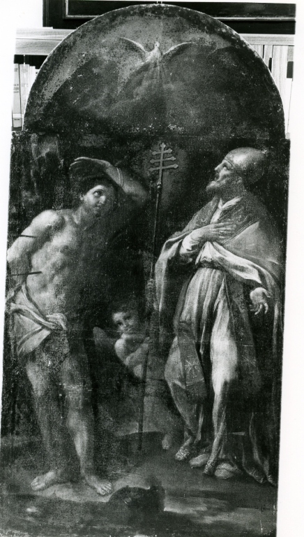 Santi Sebastiano e Gregorio Magno (dipinto) di Conca Giovanni (prima metà sec. XVIII)