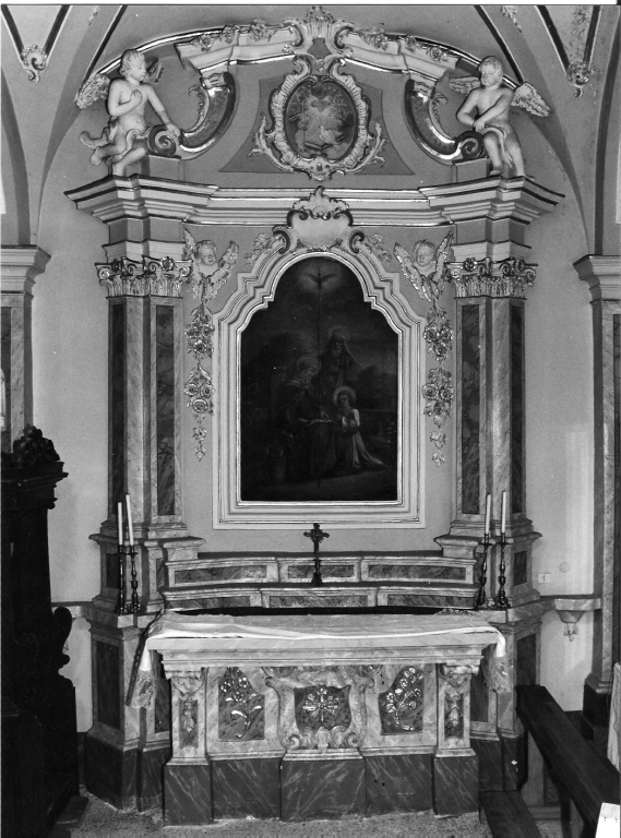 altare - ambito Italia meridionale (fine sec. XVIII)