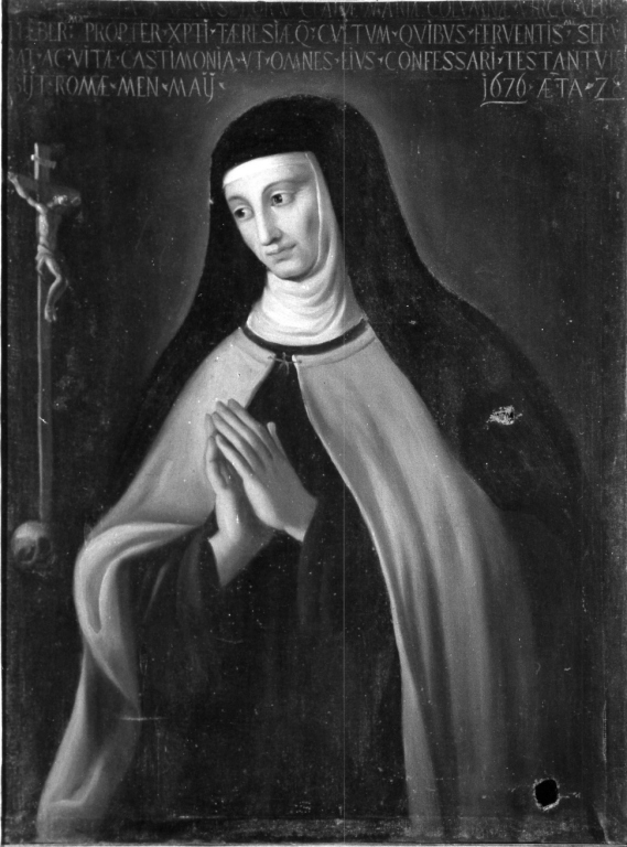venerabile Maria Chiara Colonna (dipinto) - ambito laziale (sec. XVII)