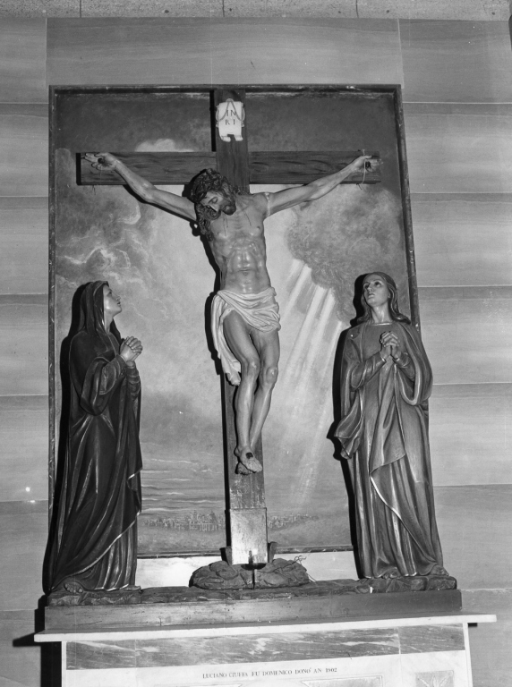 Cristo crocifisso (scultura) - ambito laziale (sec. XIX)