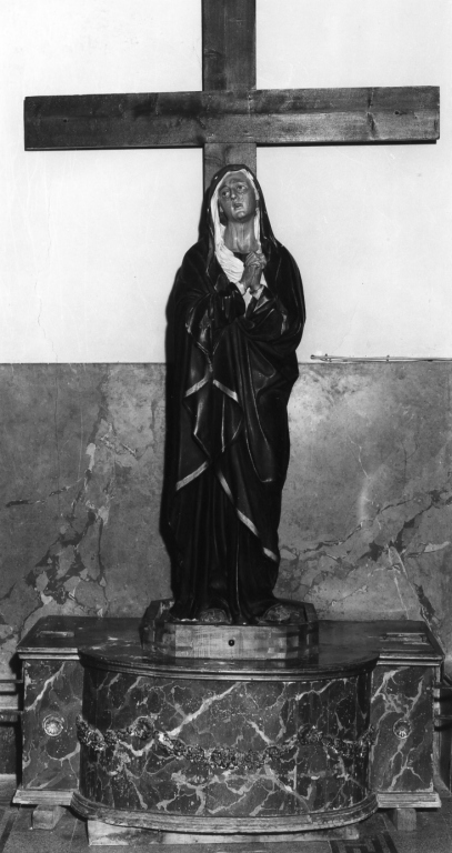 Madonna Addolorata (statua) - ambito laziale (inizio sec. XX)