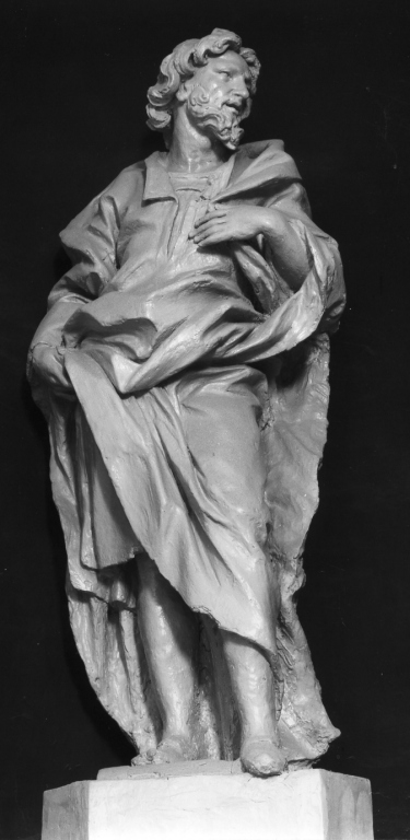 San Gioacchino (scultura) - ambito laziale (fine sec. XVII)