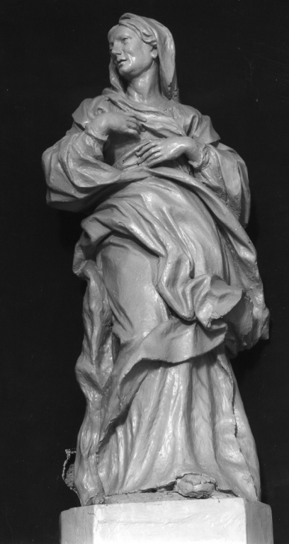 Sant'Anna (scultura) - ambito laziale (fine sec. XVII)