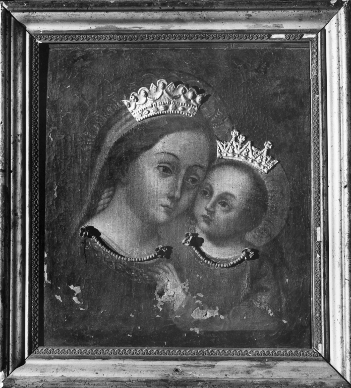 Madonna con Bambino (dipinto) - ambito laziale (sec. XVIII)