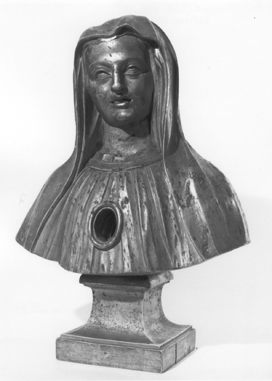 Santa Lucia (reliquiario - a busto) - ambito laziale (sec. XVIII)