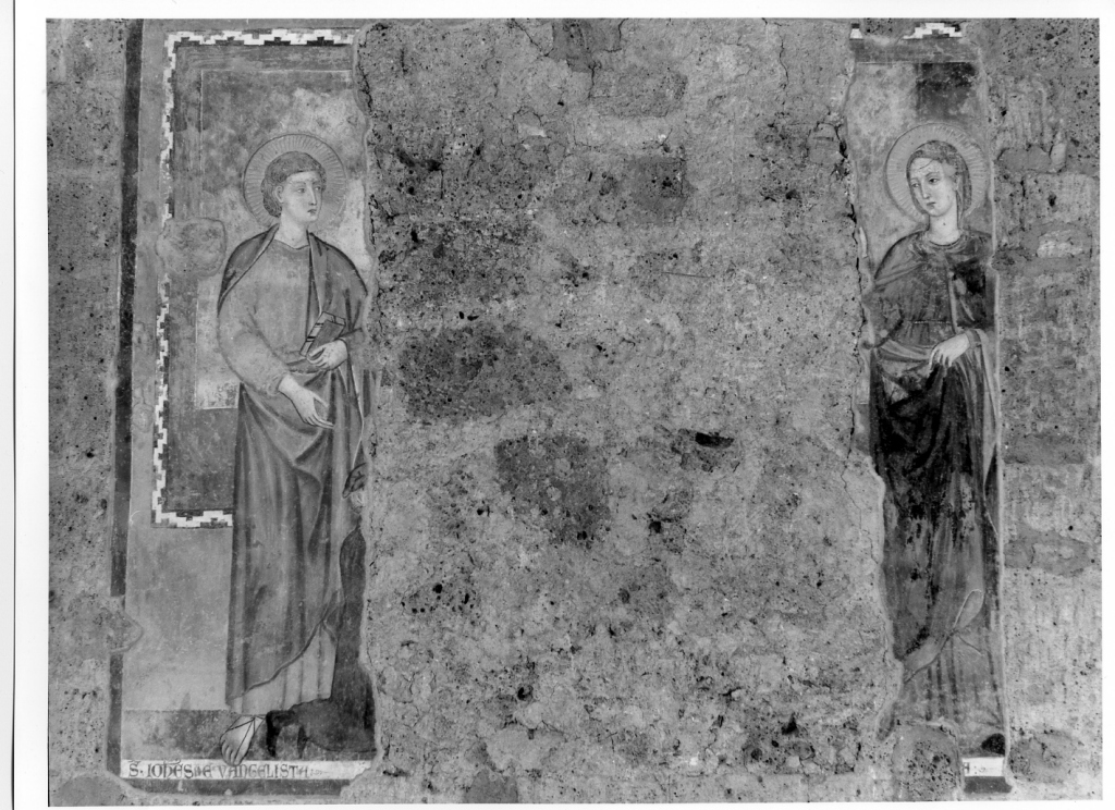 Santi (dipinto) - ambito laziale (prima metà sec. XIV)