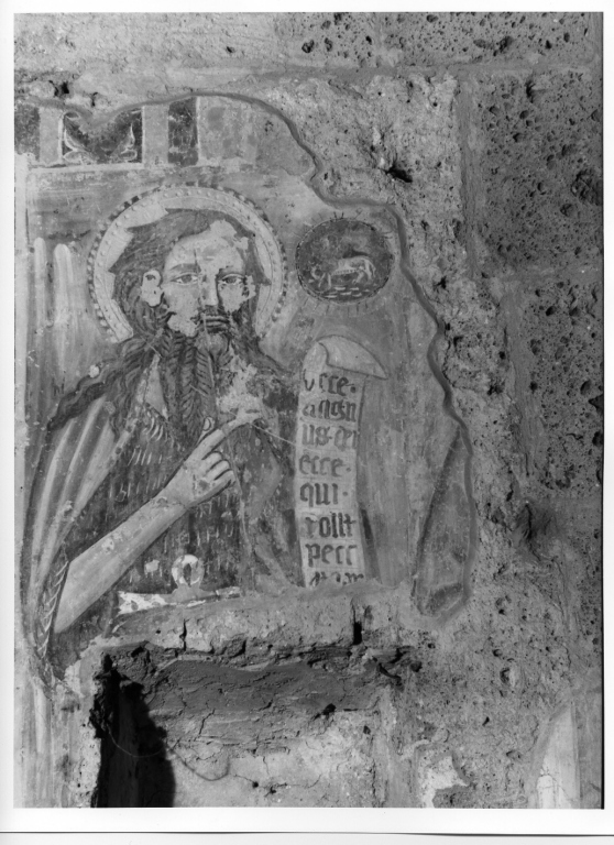 San Giovanni Battista (dipinto) - ambito laziale (sec. XIV)